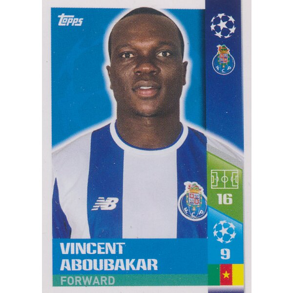 CL1718 - Sticker 324 - Vincent Aboubakar - FC Porto