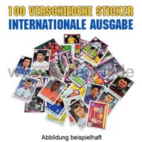 Panini EM 2012 - 100 verschiedene Sticker -...