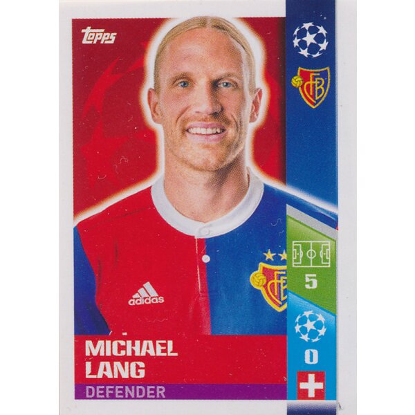 CL1718 - Sticker 388 - Michael Lang - FC Basel 1893