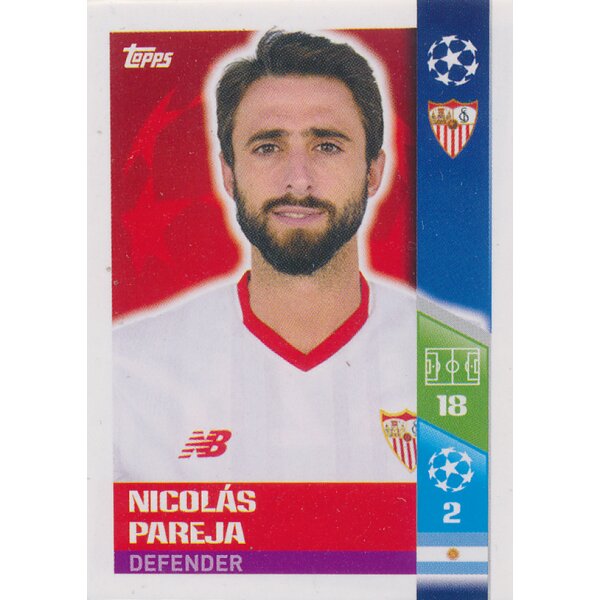 CL1718 - Sticker 426 - Nicolas Pareja - Play-Off Qhalifying Teams