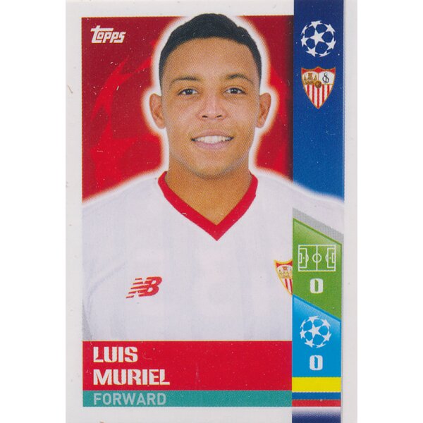 CL1718 - Sticker 435 - Luis Muriel - Play-Off Qhalifying Teams