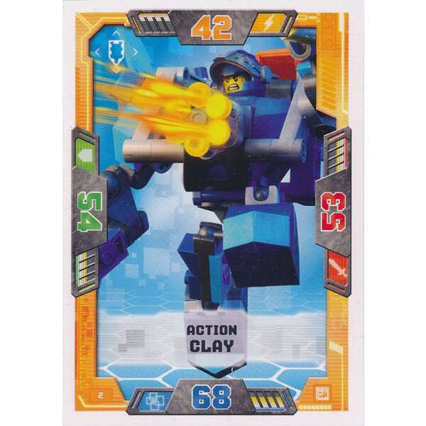 2 - Action Clay - Helden - LEGO Nexo Knights 2