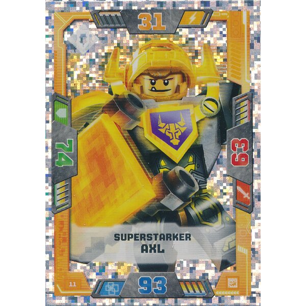 11 - Superstarker Axl - Helden - LEGO Nexo Knights 2