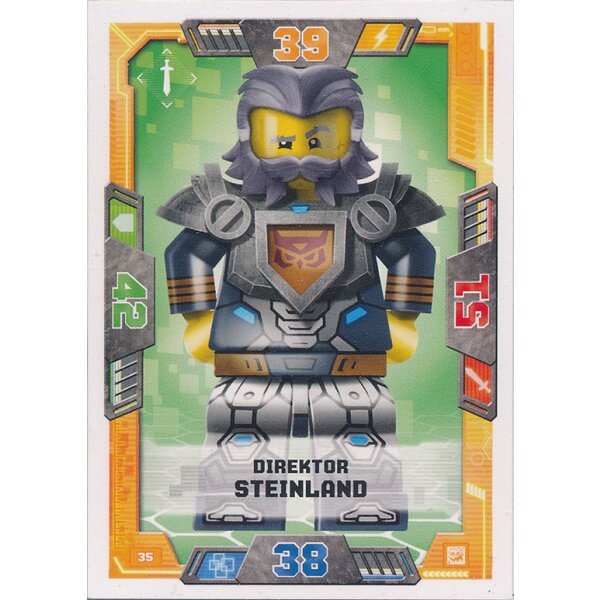 35 - Direktor Steinland - Helden - LEGO Nexo Knights 2