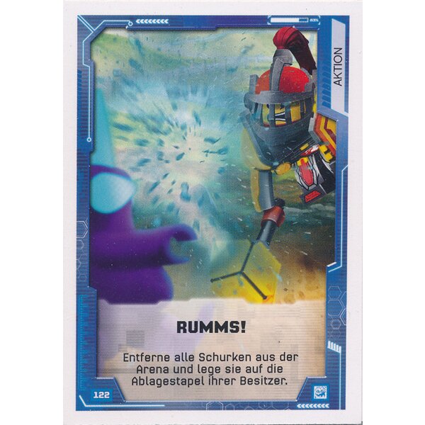 122 - Rumms! - Aktionskarten - LEGO Nexo Knights 2