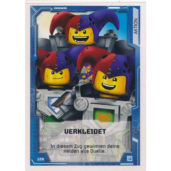128 - Verkleidet - Aktionskarten - LEGO Nexo Knights 2