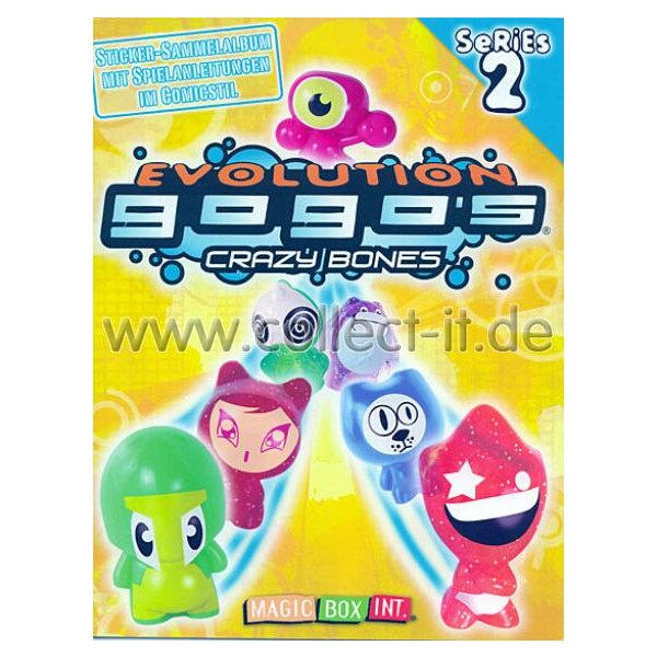 Gogos "Crazy Bones" - Evolution - 2. Series - 1 Sticker Album