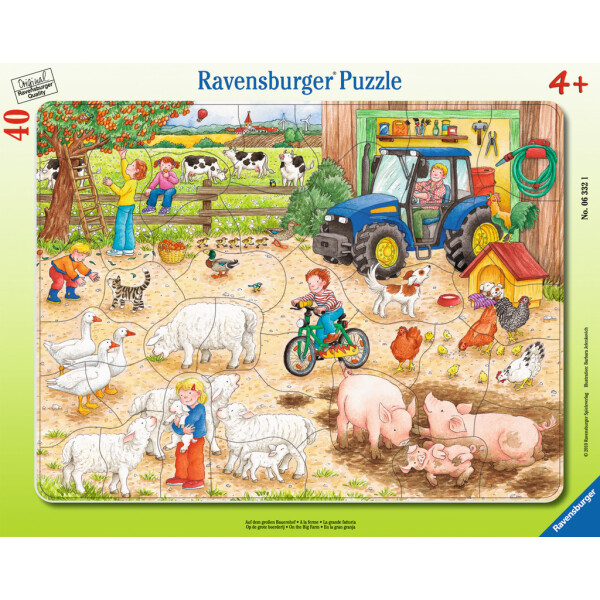 Ravensburger 06332 - Auf dem großen Bauernhof - 40 Teile