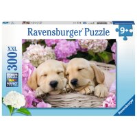 Ravensburger 13235 - Süße Hunde im Körbchen - 300 Teile