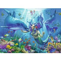 Ravensburger 13678 - Leuchtendes Unterwasserparadies - 200 Teile XXL