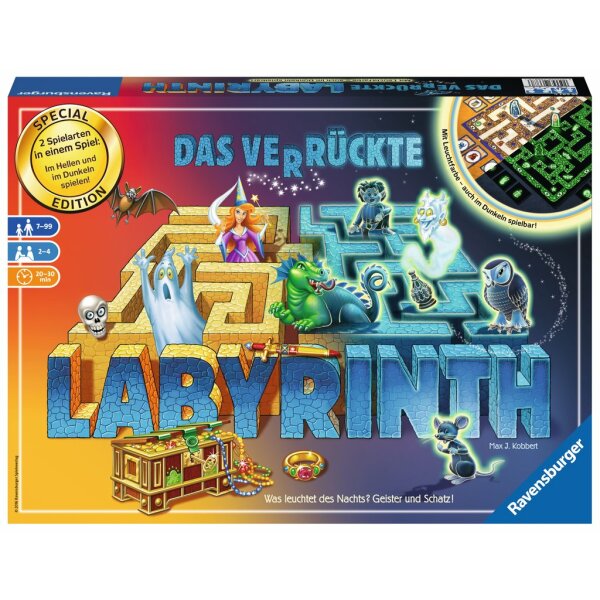 Ravensburger 26687 - Das verrückte Labyrinth
Glow in the Dark