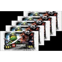 LEGO Ninjago - Serie 3 Trading Cards - 5 Booster - Deutsch