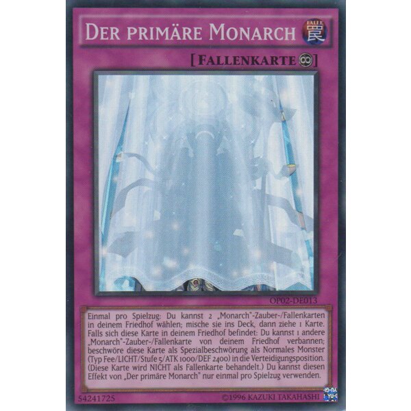 OP02-DE013 - Der primäre Monarch - Unlimitiert