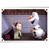 Olaf taut auf - Sticker 44 - Disney -  Die Eiskönigin