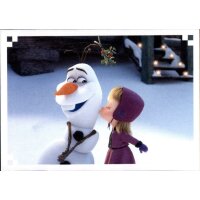 Olaf taut auf - Sticker 50 - Disney -  Die Eiskönigin