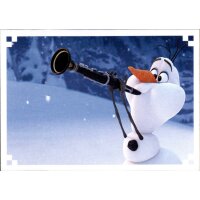 Olaf taut auf - Sticker 51 - Disney -  Die Eiskönigin