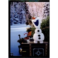 Olaf taut auf - Sticker 60 - Disney -  Die Eiskönigin