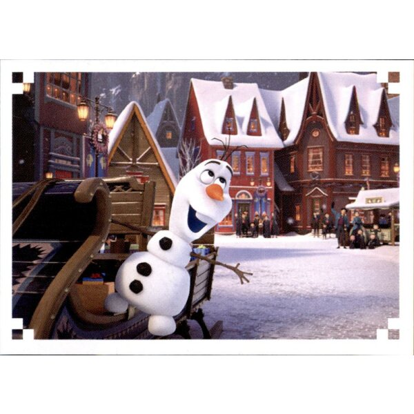 Olaf taut auf - Sticker 62 - Disney -  Die Eiskönigin