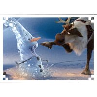 Olaf taut auf - Sticker 65 - Disney -  Die Eiskönigin