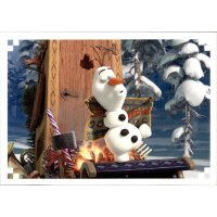 Olaf taut auf - Sticker 71 - Disney -  Die Eiskönigin