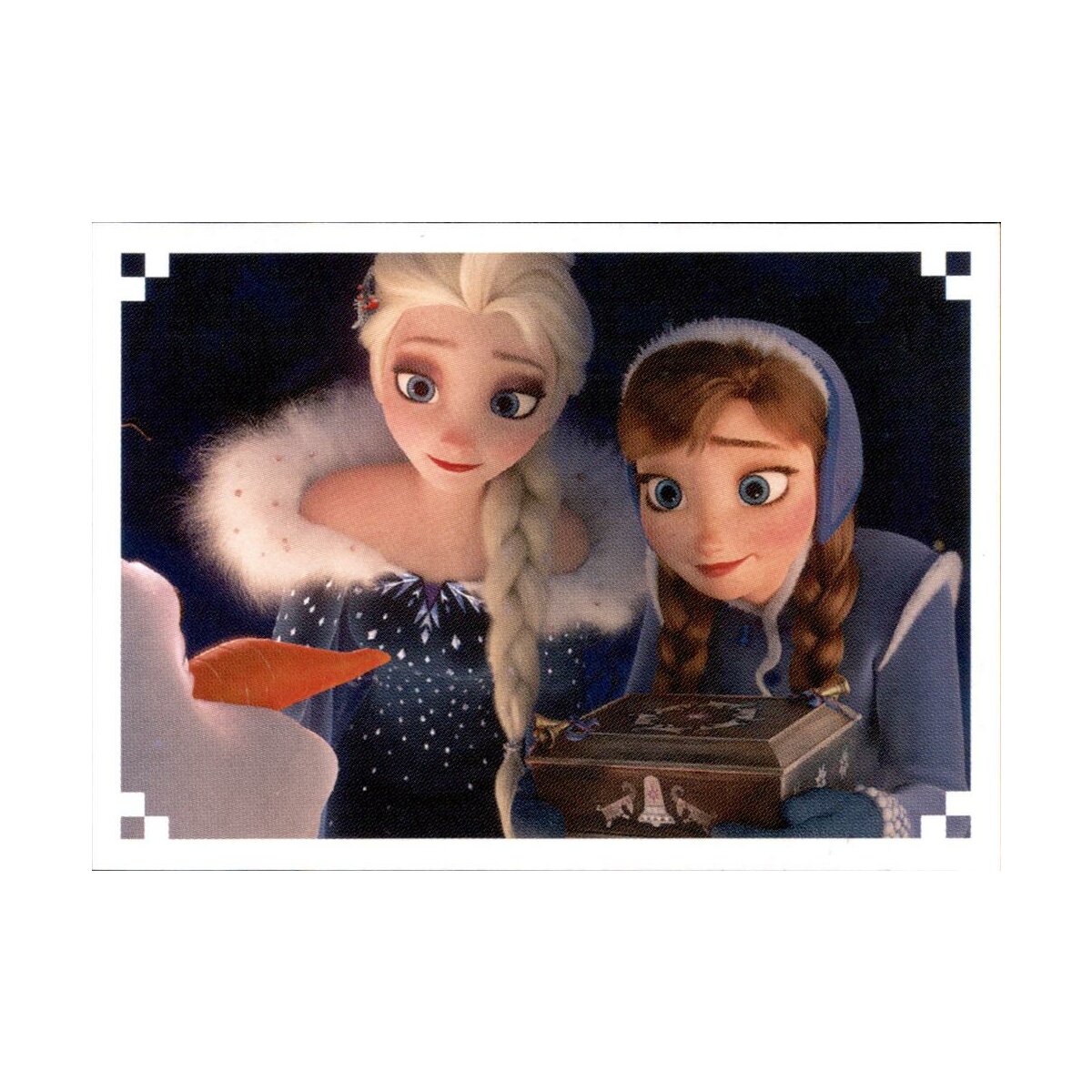 Olaf taut auf Sticker 22 Disney Die Eiskönigin 