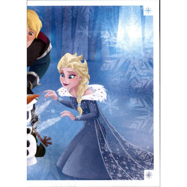 Olaf taut auf - Sticker 100 - Disney -  Die Eiskönigin