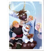 Olaf taut auf - Sticker 103 - Disney -  Die Eiskönigin