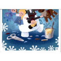 Olaf taut auf - Sticker 105 - Disney -  Die Eiskönigin