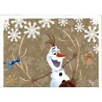 Olaf taut auf - Sticker 110 - Disney -  Die Eiskönigin