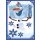 Olaf taut auf - Sticker 161 - Disney -  Die Eiskönigin