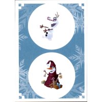 Olaf taut auf - Sticker 3X - Disney -  Die Eiskönigin