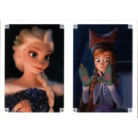 Olaf taut auf - Sticker 076A - Disney -  Die Eiskönigin