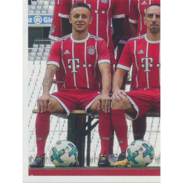 BAM1718 - Sticker 6 - Mannschaftsbild - Panini FC Bayern München 2017/18