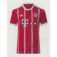 BAM1718 - Sticker 14 - Trikot Home - Panini FC Bayern...