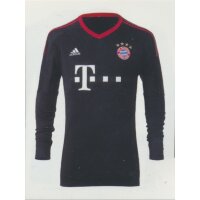 BAM1718 - Sticker 16 - Trikot Torwart - Panini FC Bayern...