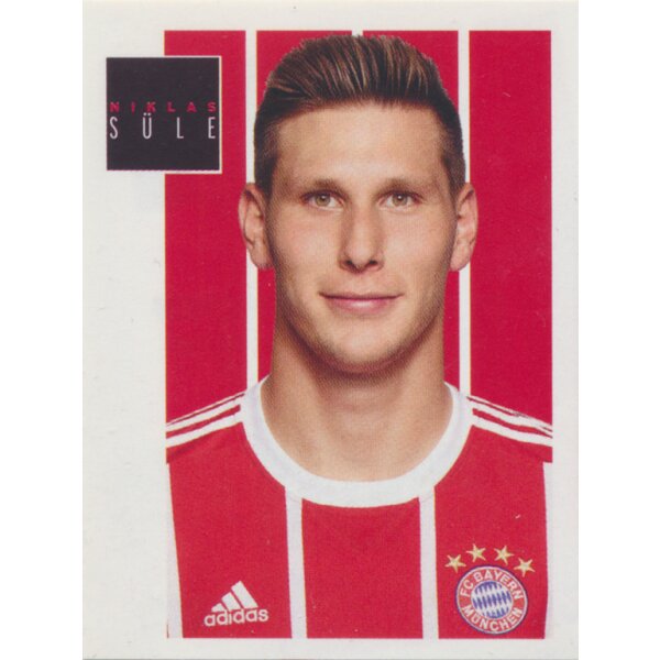BAM1718 - Sticker 35 - Niklas Süle - Panini FC Bayern München 2017/18