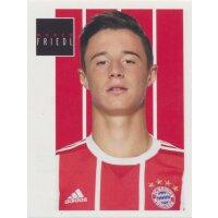 BAM1718 - Sticker 71 - Marco Friedl - Panini FC Bayern...