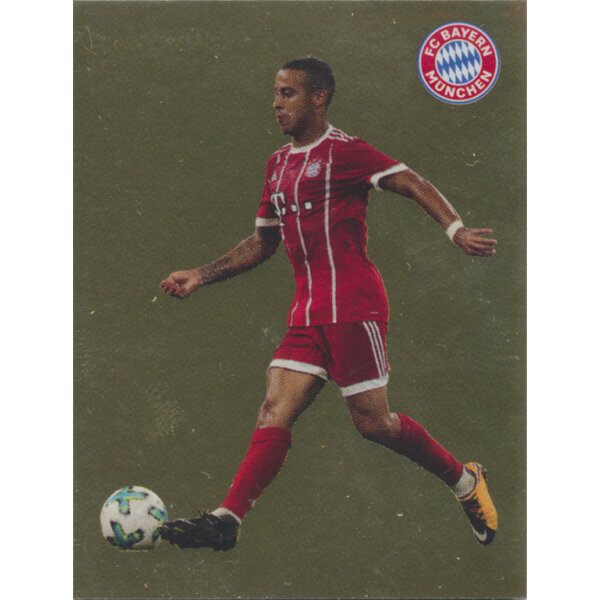 BAM1718 - Sticker 89 - Thiago - Panini FC Bayern München 2017/18