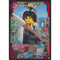 014 - Geheime Ninja Nya - Helden Karte - LEGO Ninjago...