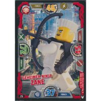 026 - Geheimer Ninja Zane - Helden Karte - LEGO Ninjago...