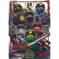 038 - Ultra Power Ninja-Go - Helden Karte - LEGO Ninjago...