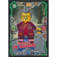 103 - Enttarnter Dr. Saunders - Schurken Karte - LEGO...