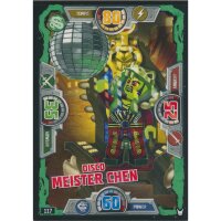 117 - Disco Meister Chen - Schurken Karte - LEGO Ninjago...