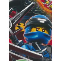 203 - Garmadon vs Ninja - Puzzlekarten Karte - LEGO...