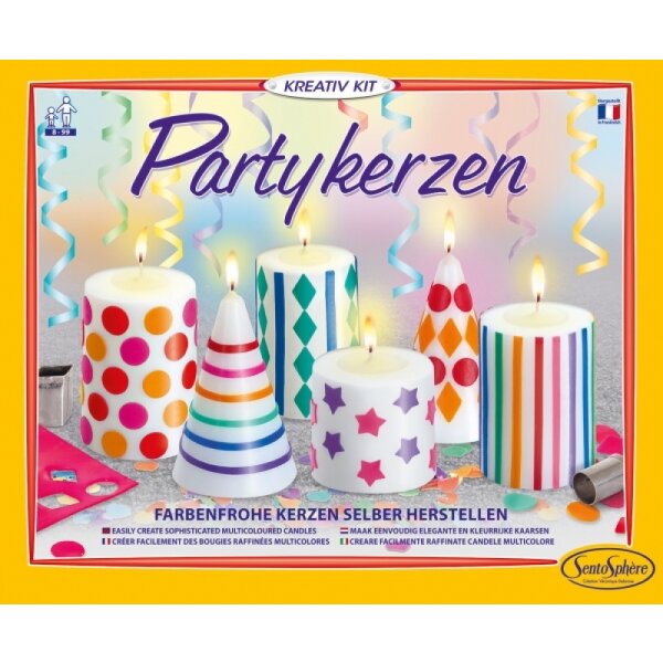 SENTOSPHERE - Kreativ Kit Partykerzen (d)