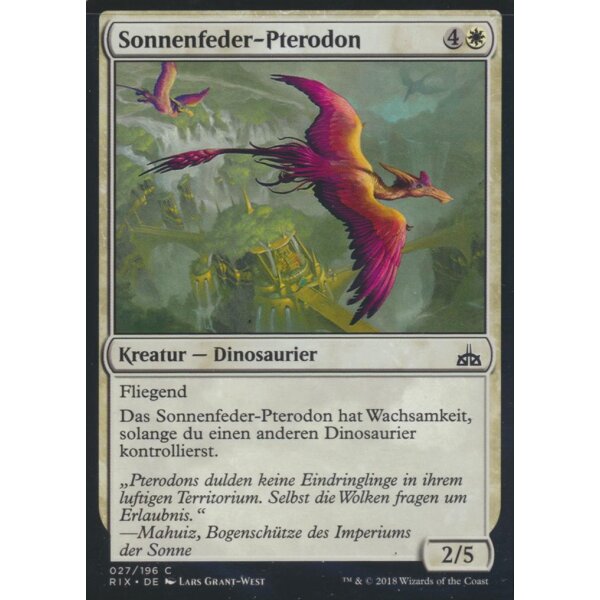 027/196 - Sonnenfeder-Pterodon - Rivalen von Ixalan