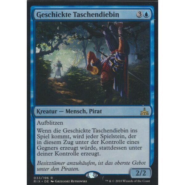 033/196 - Geschickte Taschendiebin - Rivalen von Ixalan