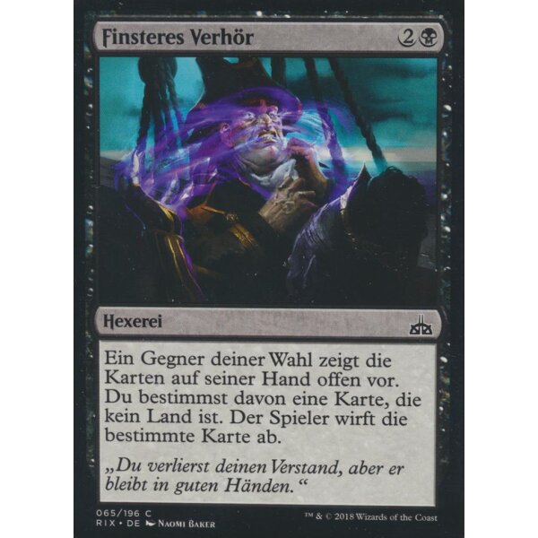 065/196 - Finsteres Verhör - Rivalen von Ixalan