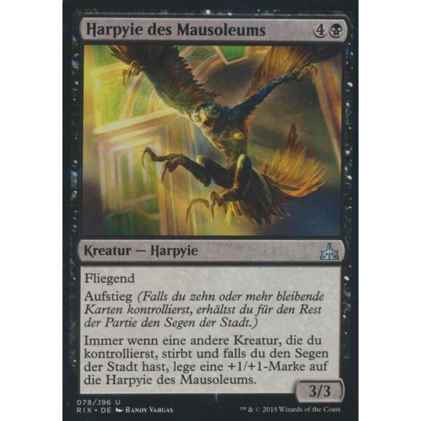 078/196 - Harpyie des Mausoleums - Rivalen von Ixalan