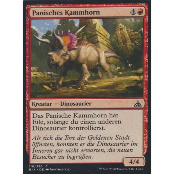 116/196 - Panisches Kammhorn - Rivalen von Ixalan